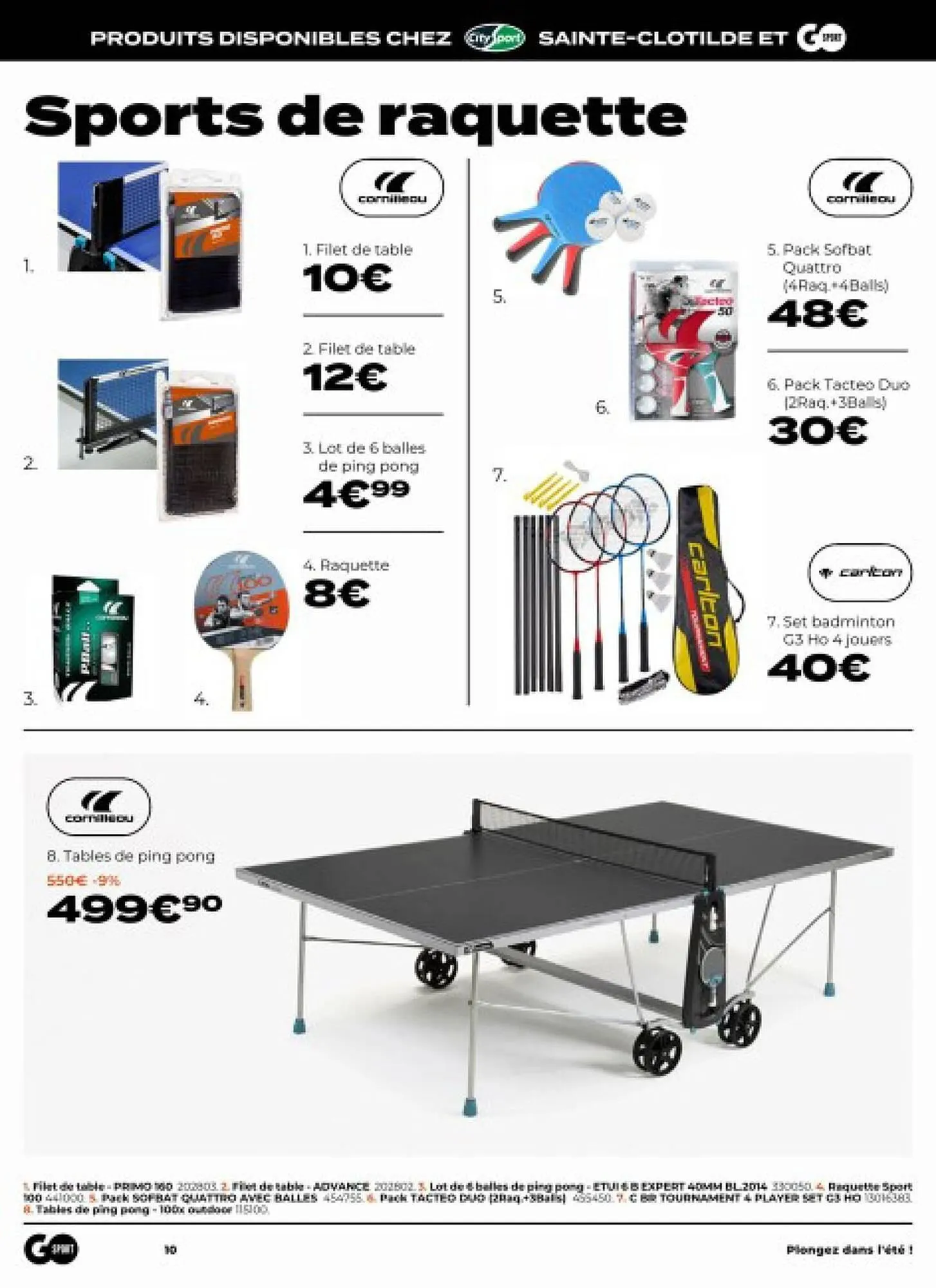 Catalogue Go Sport du 10 octobre au 29 octobre 2023 - Catalogue page 10