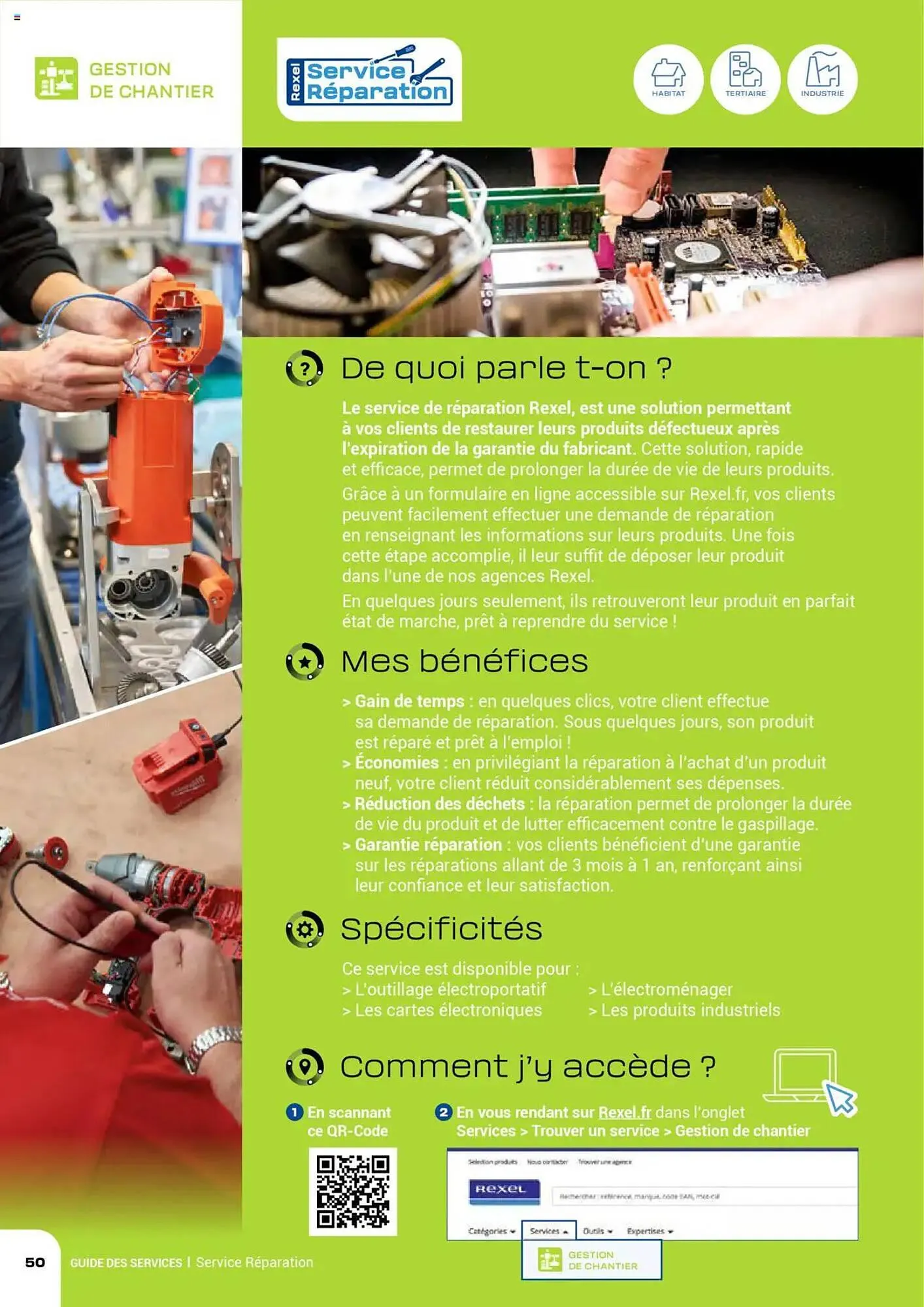 Catalogue Rexel du 16 juillet au 31 décembre 2025 - Catalogue page 50