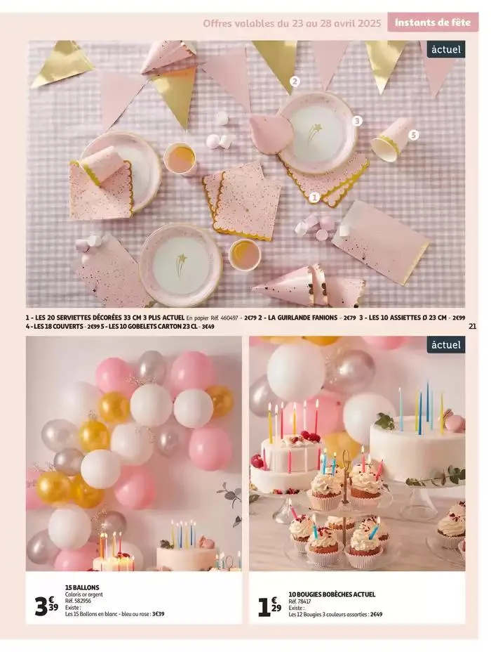 Tout pour la déco du 18 mars au 28 avril 2025 - Catalogue page 21