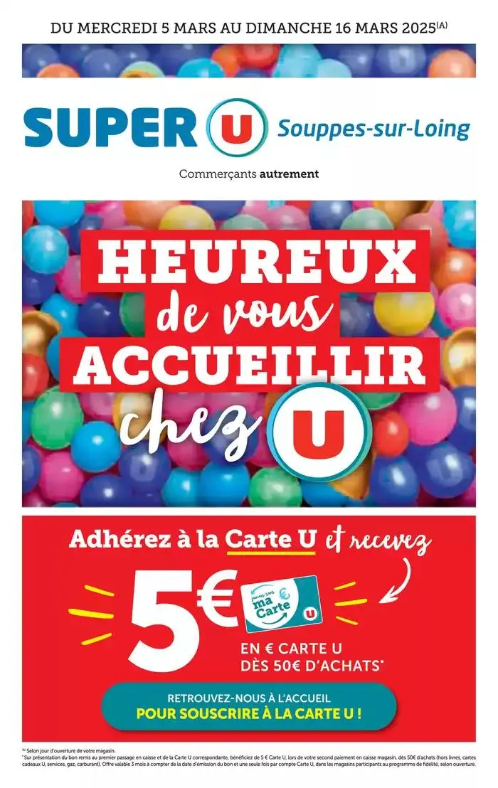 Quinzaine Commerçante du 5 mars au 16 mars 2025 - Catalogue page 1