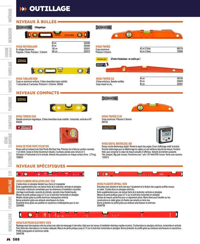 Guide produits 2024 du 15 mars au 31 décembre 2024 - Catalogue page 588