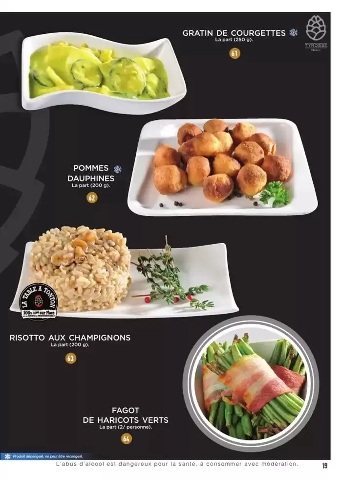 CARTE TRAITEUR PERMANENTE du 3 janvier au 31 décembre 2025 - Catalogue page 10