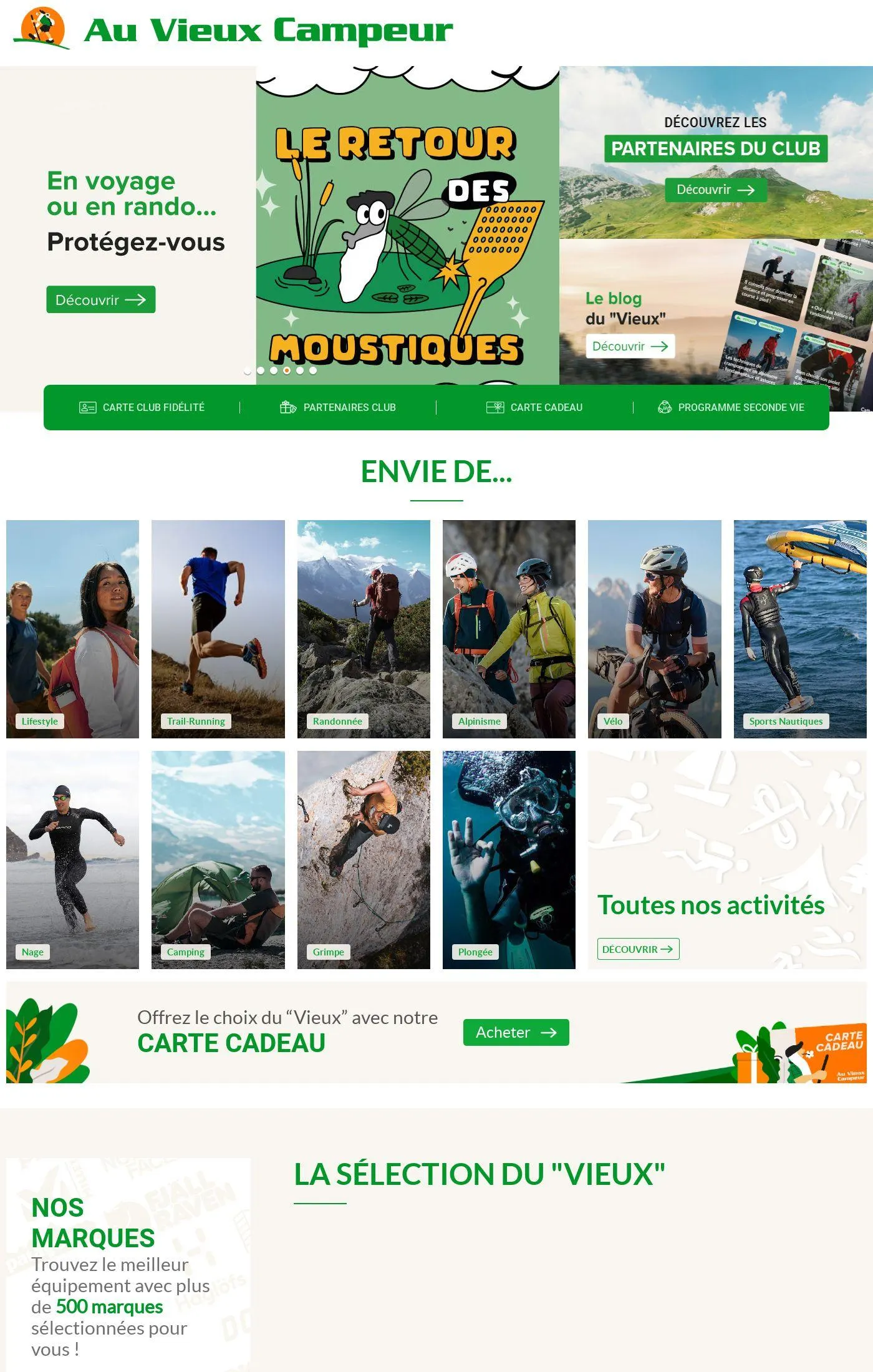 Au Vieux Campeur Catalogue actuel - 1