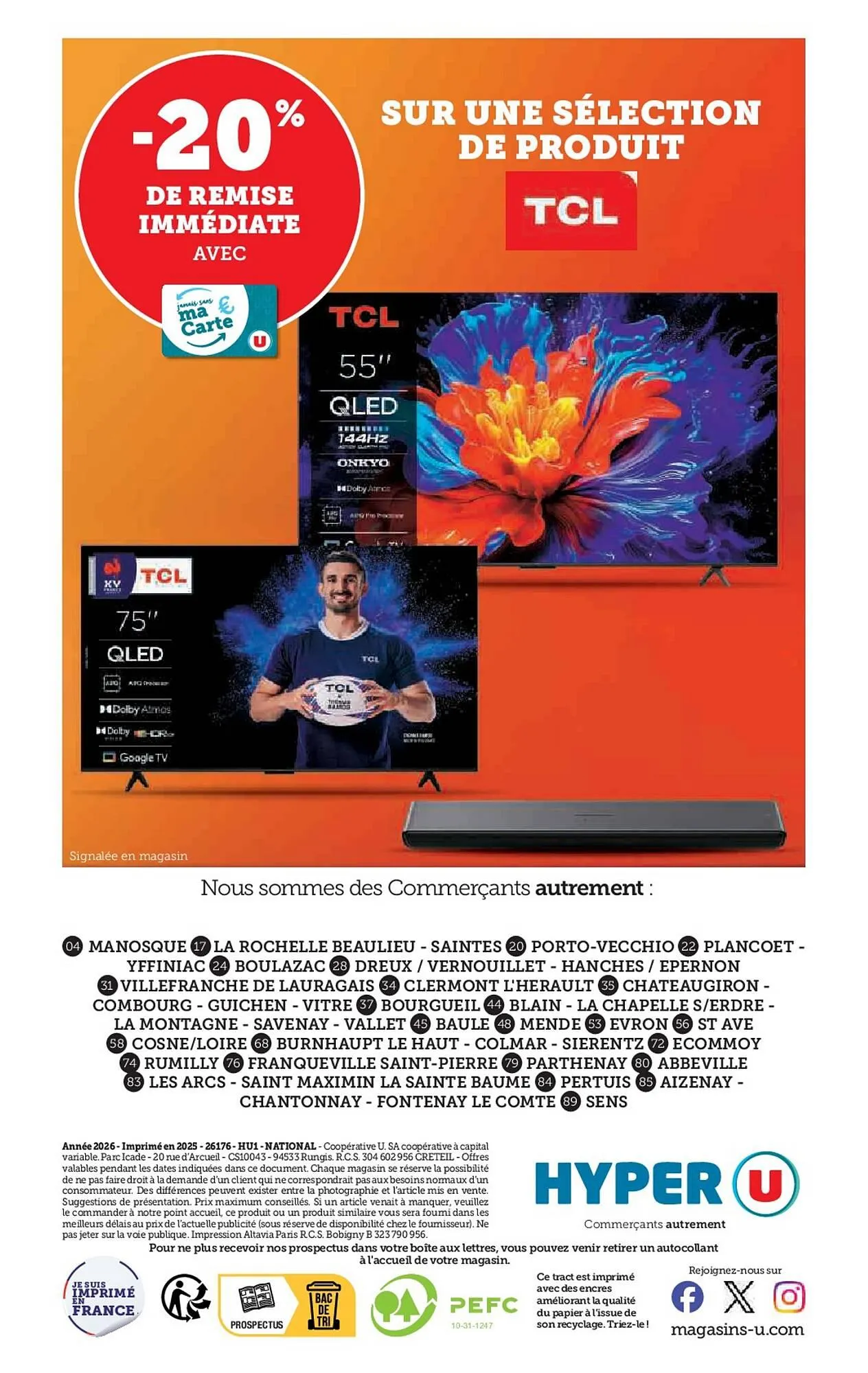Catalogue Hyper U du 20 janvier au 8 février 2026 - Catalogue page 20