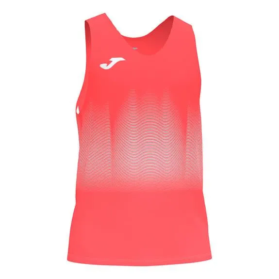 T-shirt Joma Elite VII sans manches rose blanc