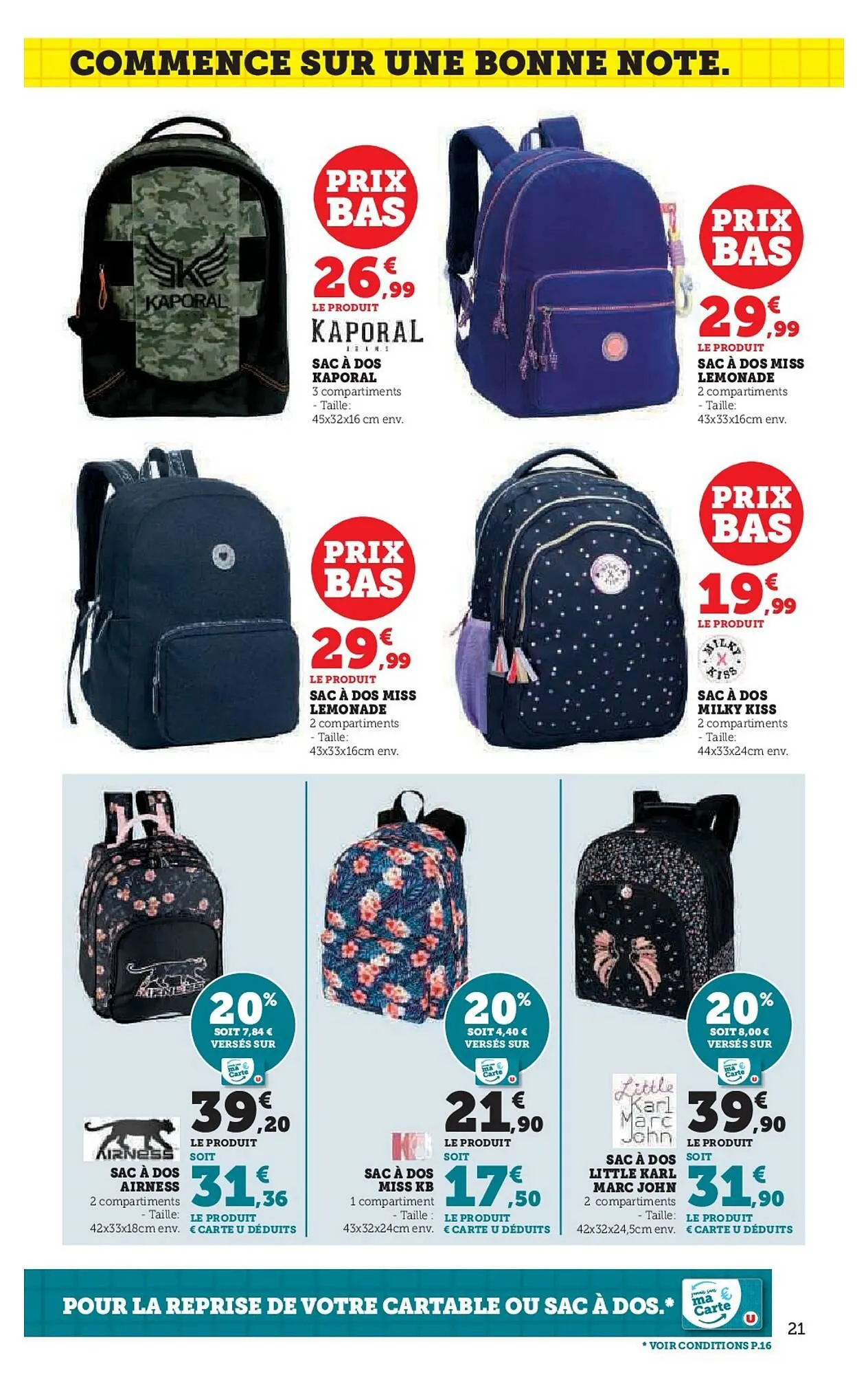 Catalogue Hyper U du 16 juillet au 10 août 2025 - Catalogue page 21