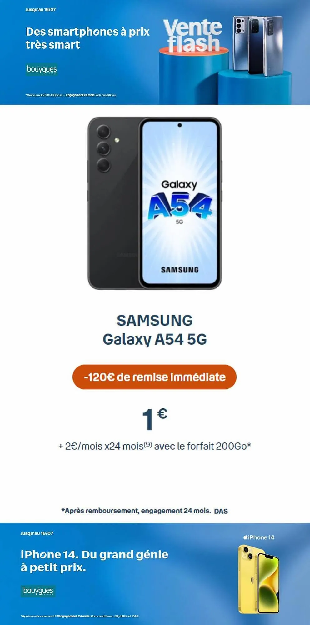 Catalogue Bouygues Telecom du 9 juillet au 16 juillet 2023 - Catalogue page 7