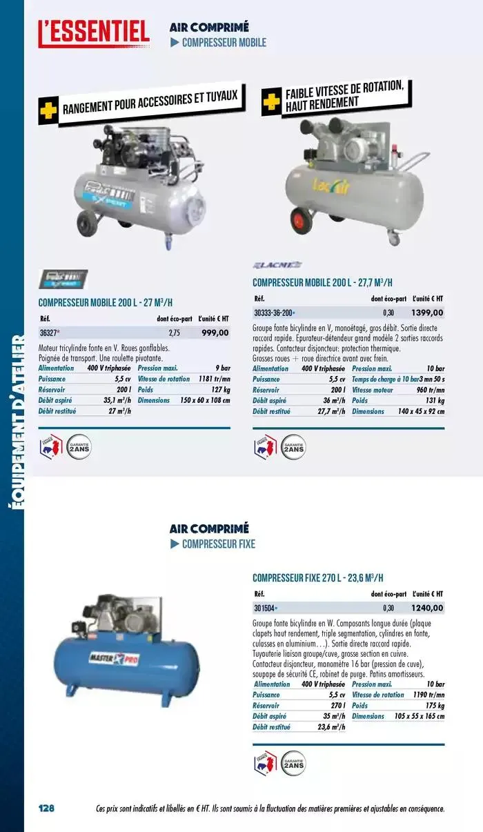 Essentiel Industrie 2025 du 3 janvier au 31 décembre 2025 - Catalogue page 130