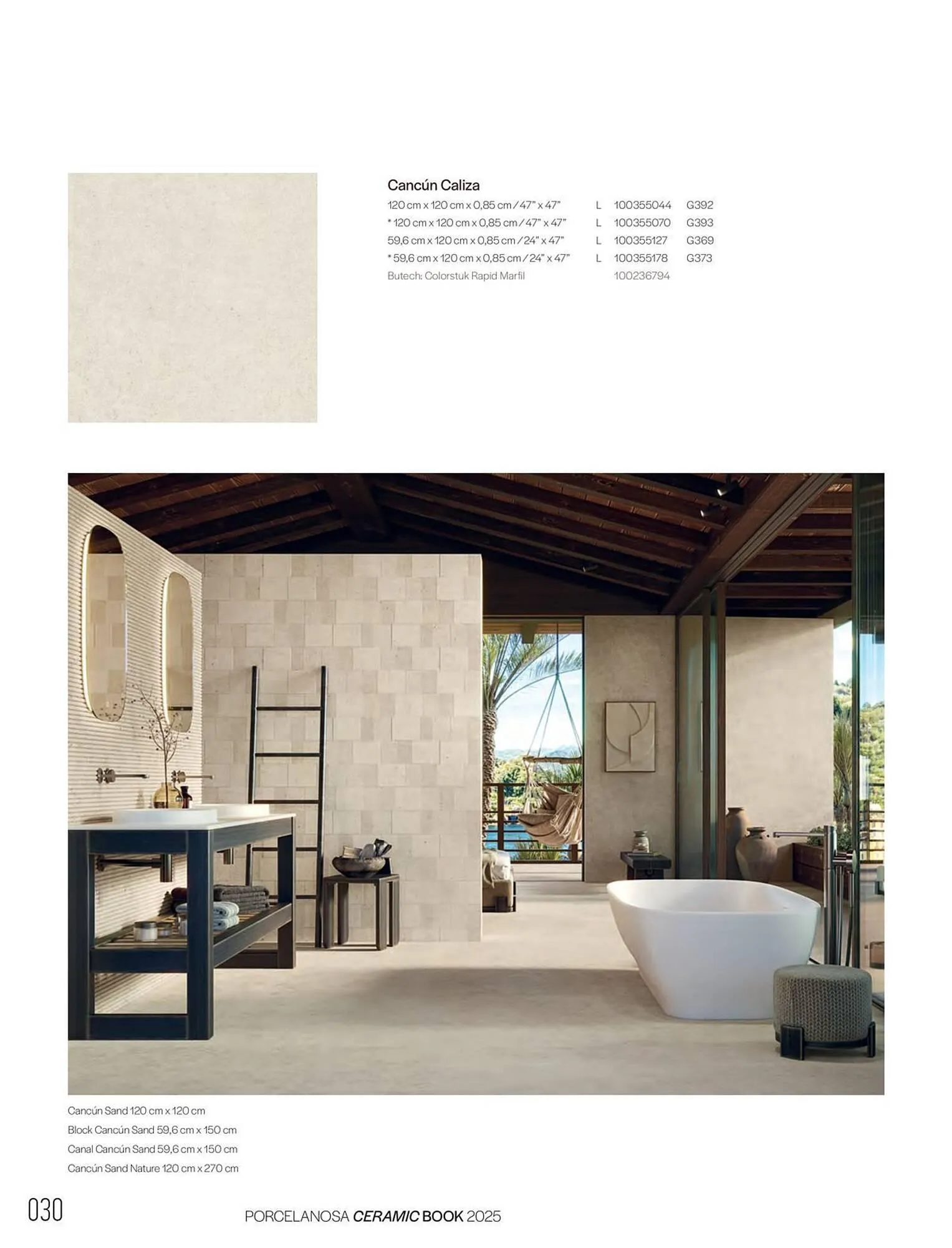 Catalogue Porcelanosa du 27 janvier au 31 décembre 2025 - Catalogue page 32