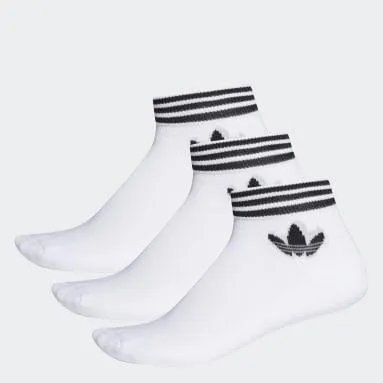 Trefoil Ankle Socks 3 Pairs