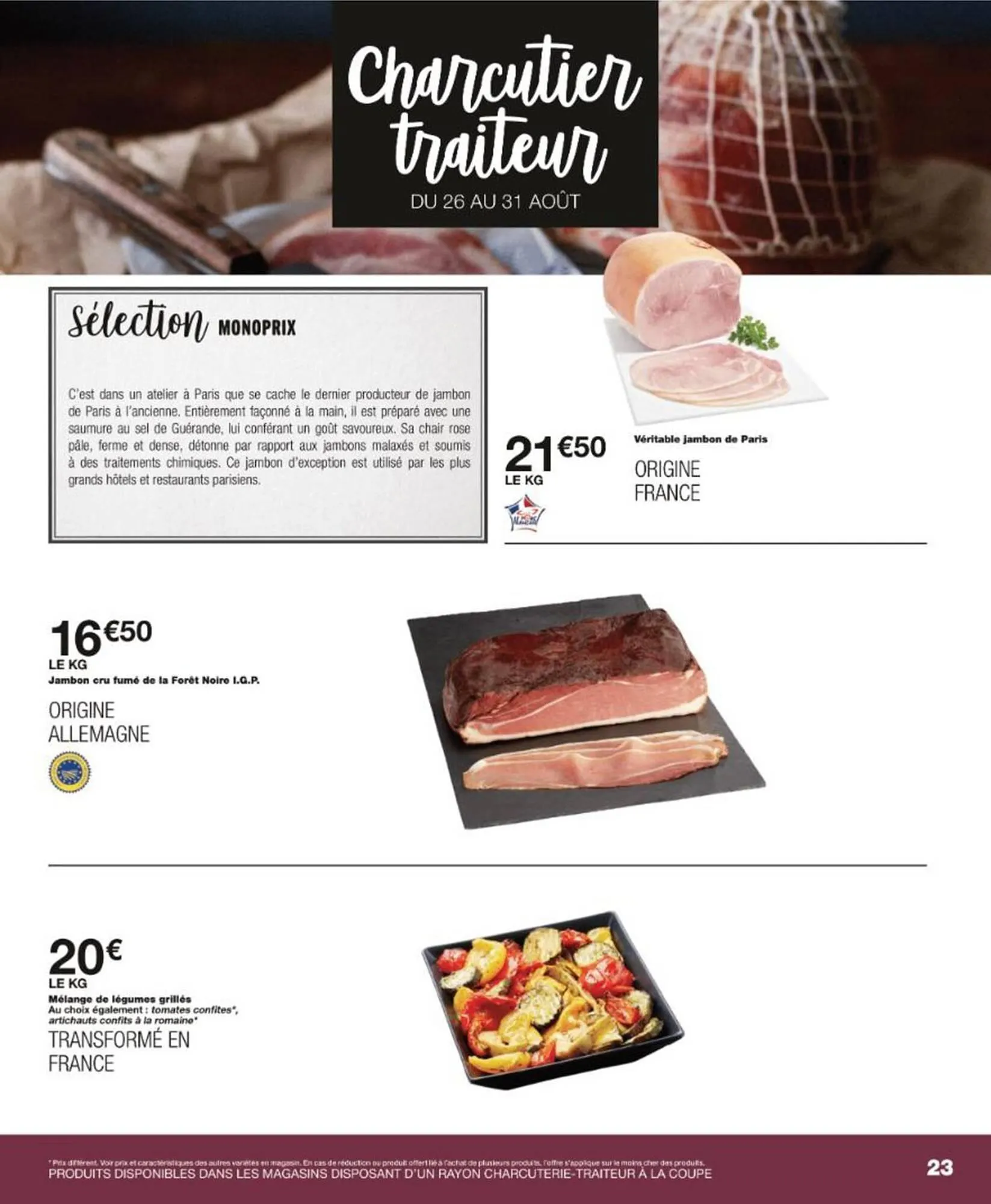 Catalogue Monoprix du 25 août au 7 septembre 2025 - Catalogue page 23