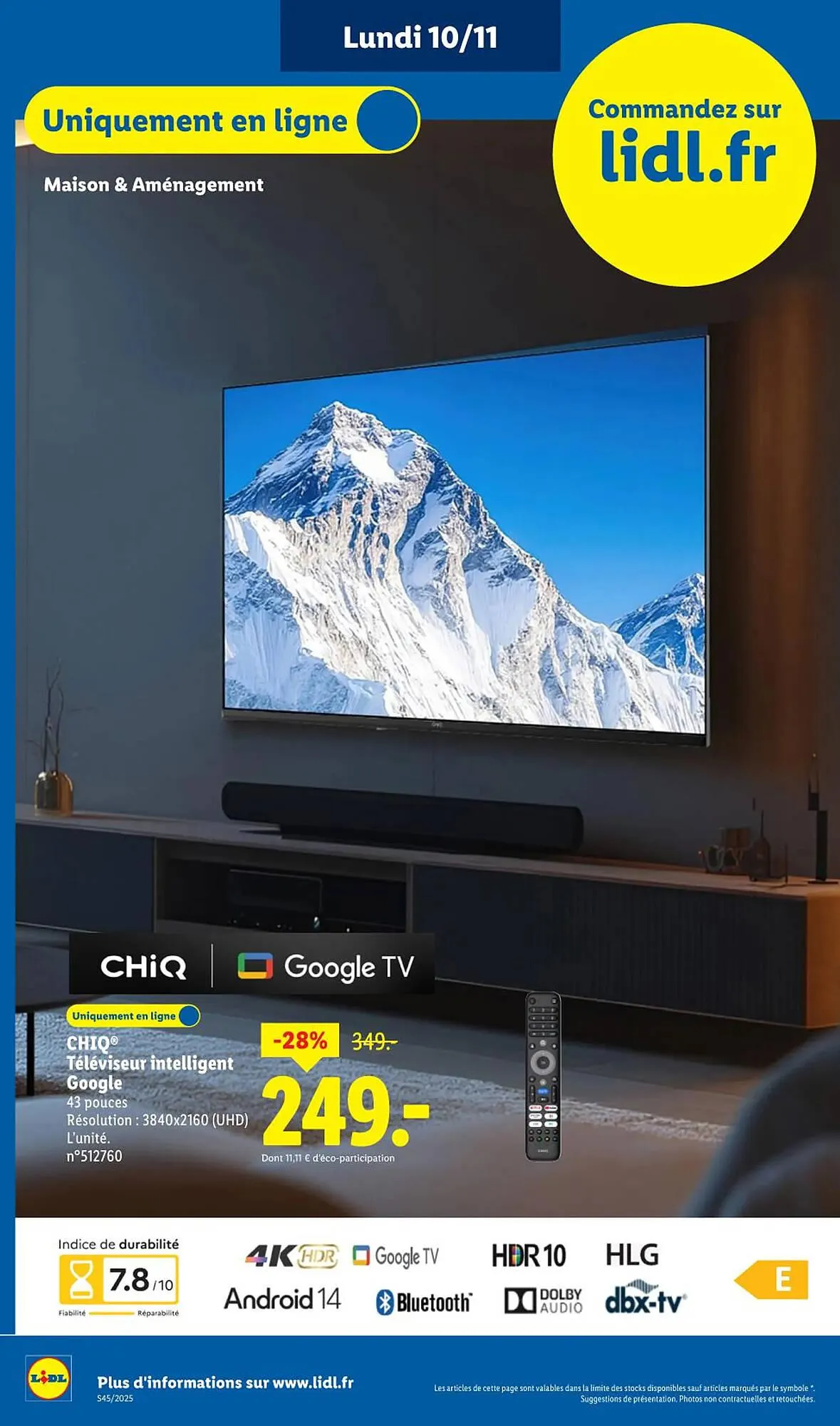 Catalogue Lidl du 10 novembre au 13 novembre 2025 - Catalogue page 4