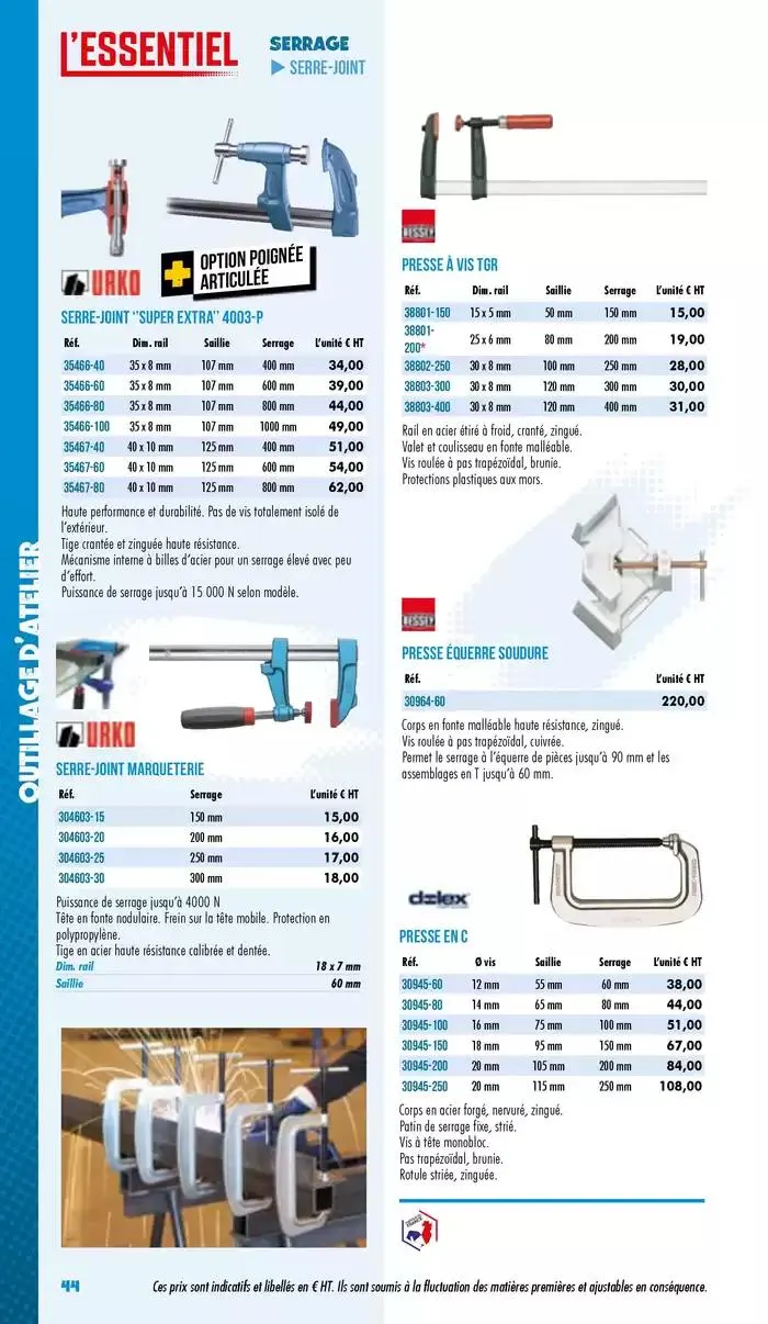 Essentiel Industrie 2025 du 3 janvier au 31 décembre 2025 - Catalogue page 46