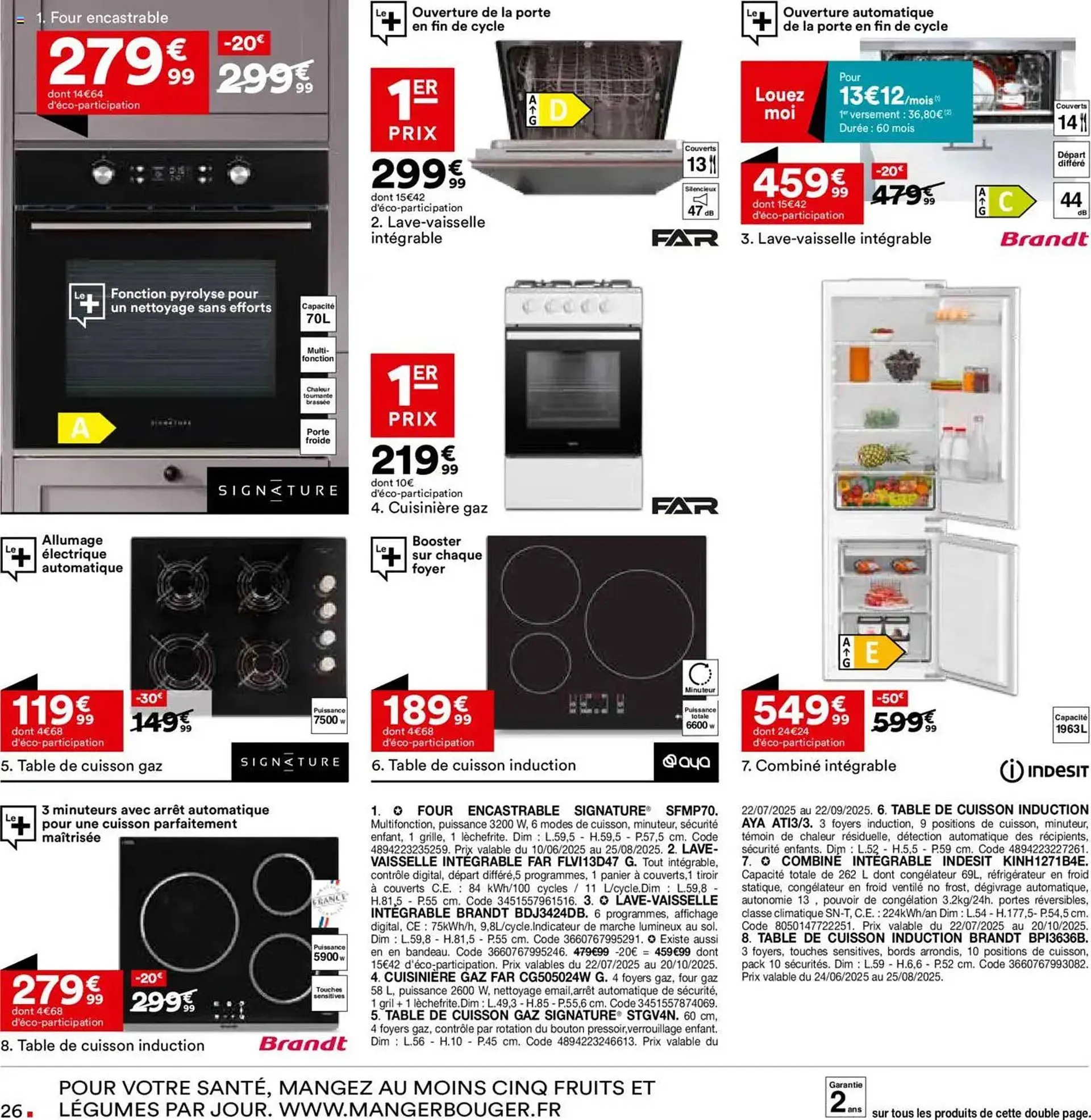 Catalogue BUT du 22 juillet au 25 août 2025 - Catalogue page 26