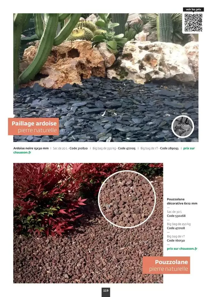 Aménagez votre extérieur SAISON 2025 du 1 janvier au 31 décembre 2025 - Catalogue page 121