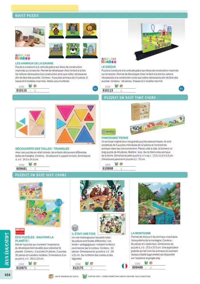 Nos Catalogues Thématiques du 1 janvier au 31 décembre 2025 - Catalogue page 456