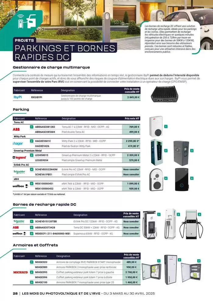 Les mois du Photoboltaique et de l'IRVE 2025 du 3 mars au 30 avril 2025 - Catalogue page 28