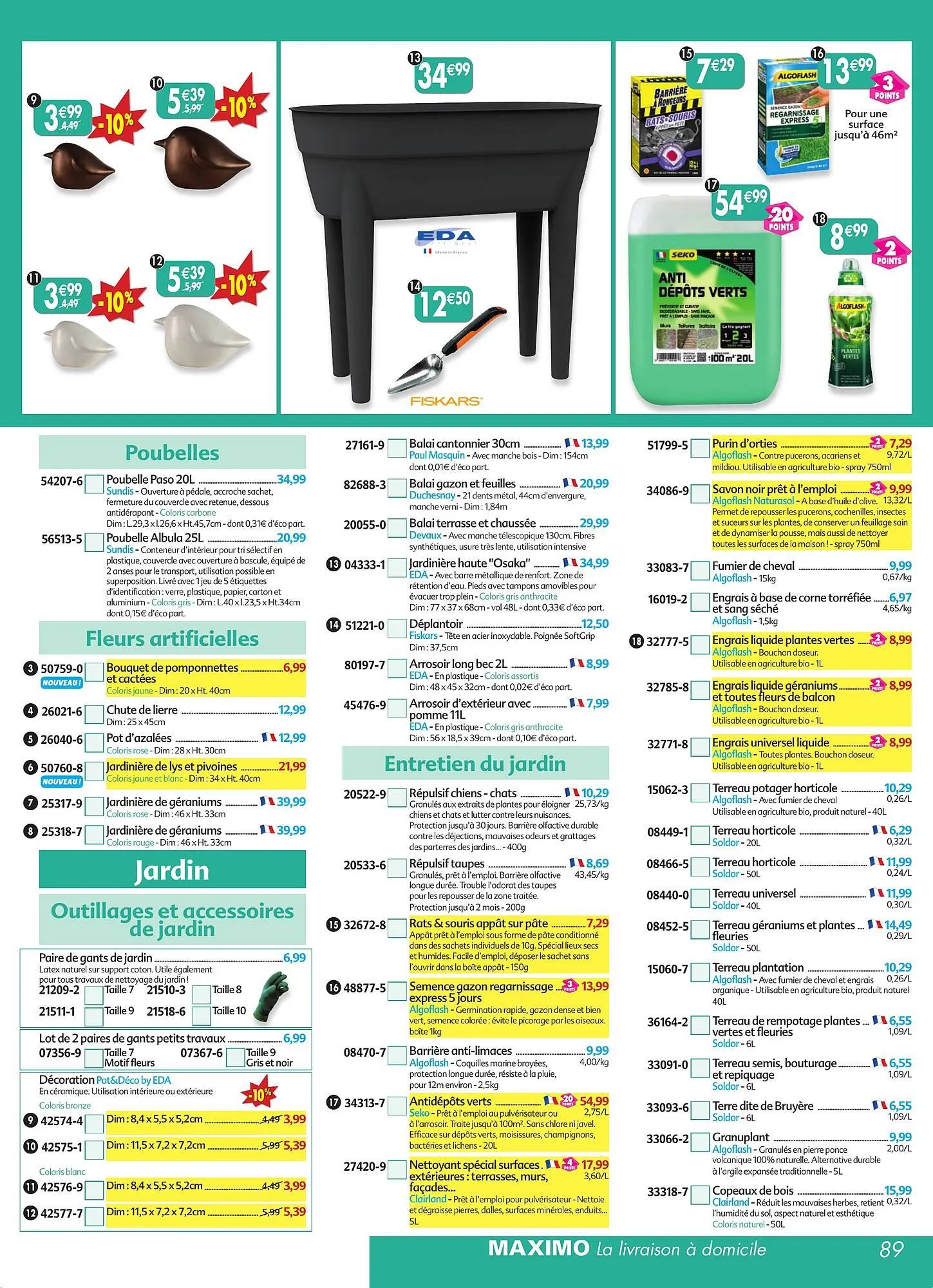 Catalogue Maximo du 30 mars au 23 avril 2026 - Catalogue page 89