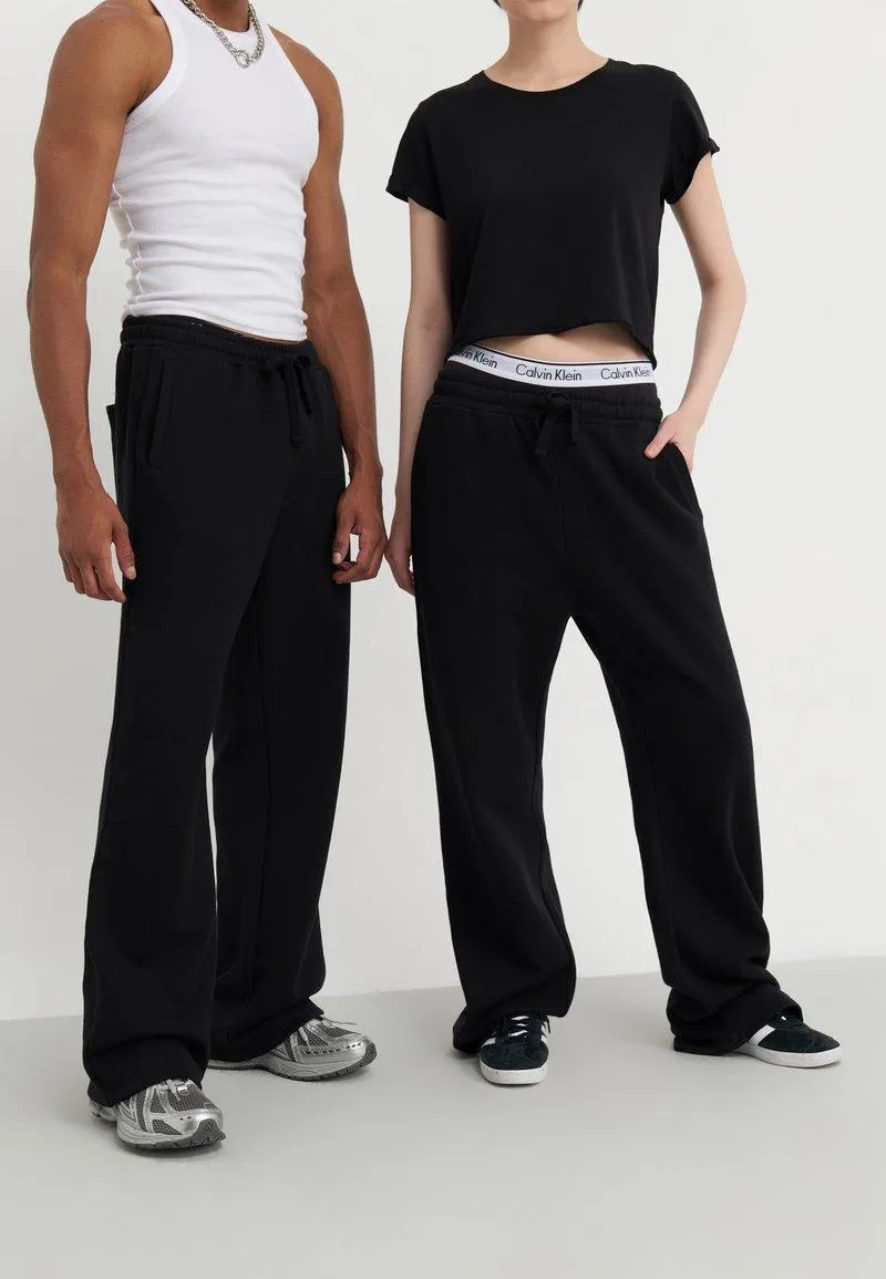 UNISEX - Pantalones deportivos - black