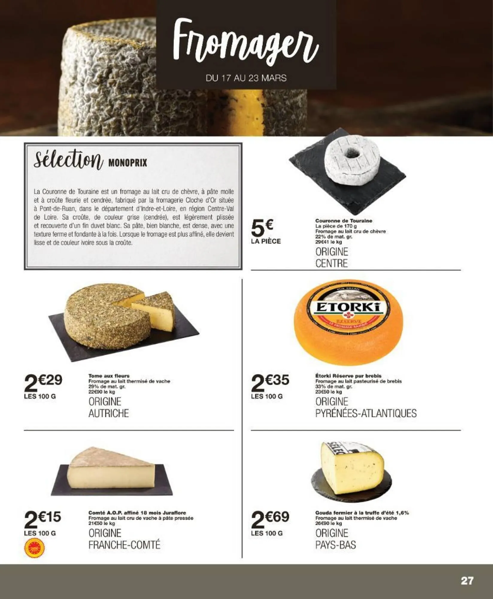Catalogue Monoprix du 4 mars au 23 mars 2025 - Catalogue page 27