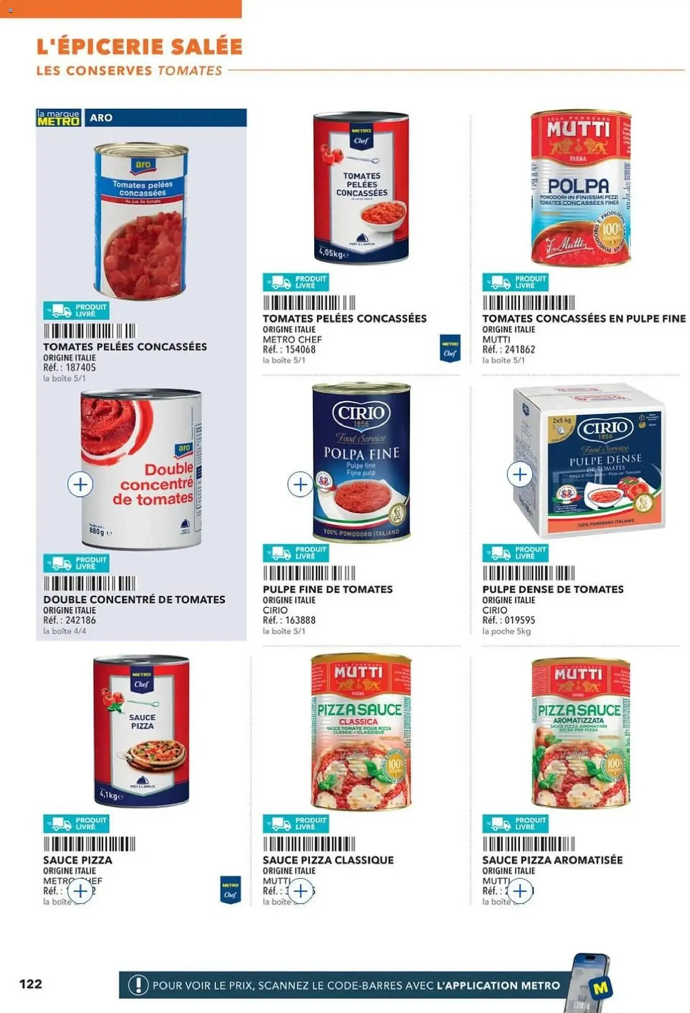 Catalogue METRO du 14 avril au 31 décembre 2026 - Catalogue page 122