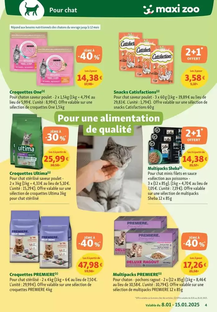 Maxi Promos pour bien débuter l'année du 6 janvier au 15 janvier 2025 - Catalogue page 4