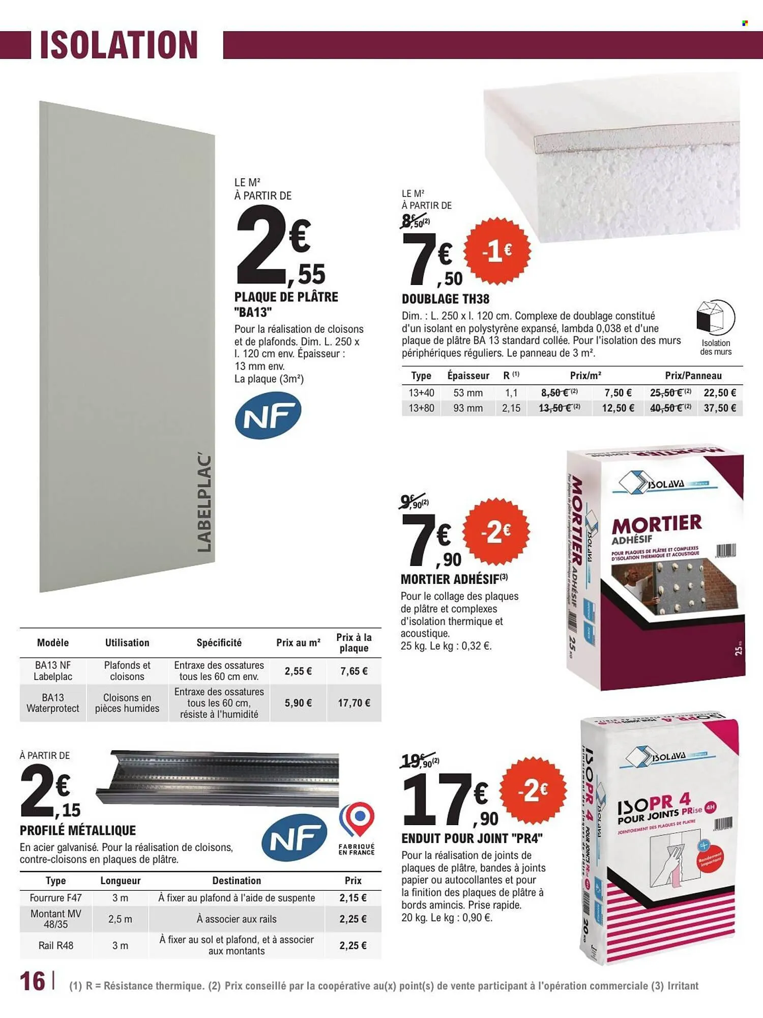 Catalogue E.Leclerc Brico du 21 octobre au 8 novembre 2025 - Catalogue page 16