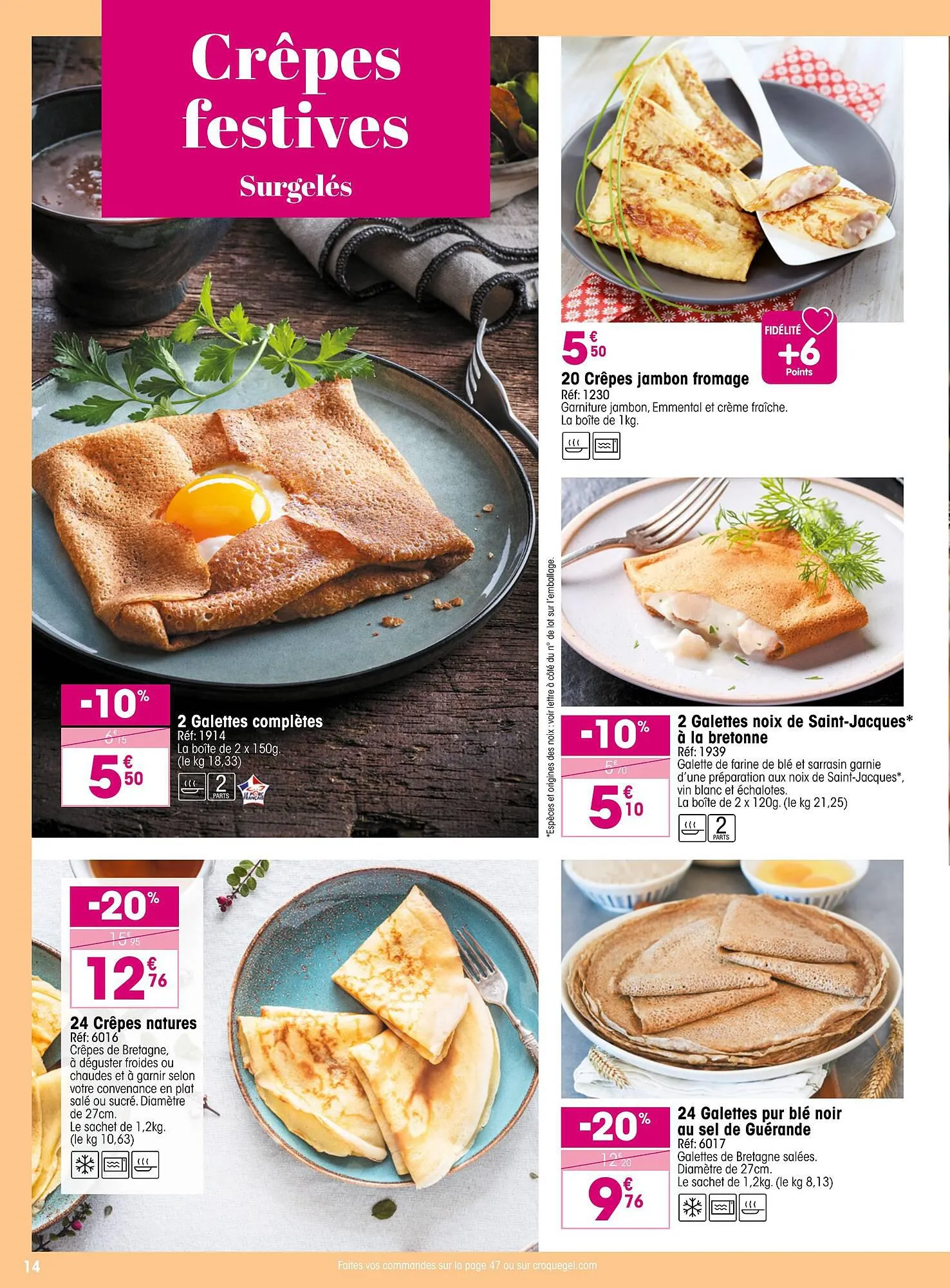 Catalogue Croque Gel du 29 décembre au 28 janvier 2024 - Catalogue page 14
