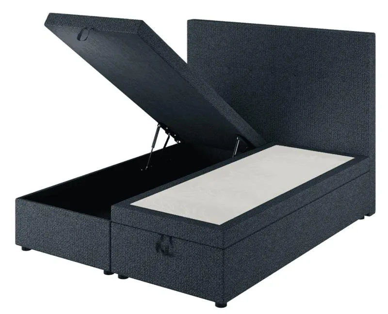 Lit Coffre Cassia Bleu - 90x200 cm