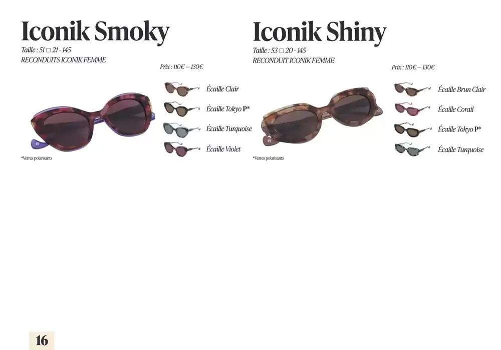 Lookbook Solaires 2025 du 19 février au 31 décembre 2025 - Catalogue page 15