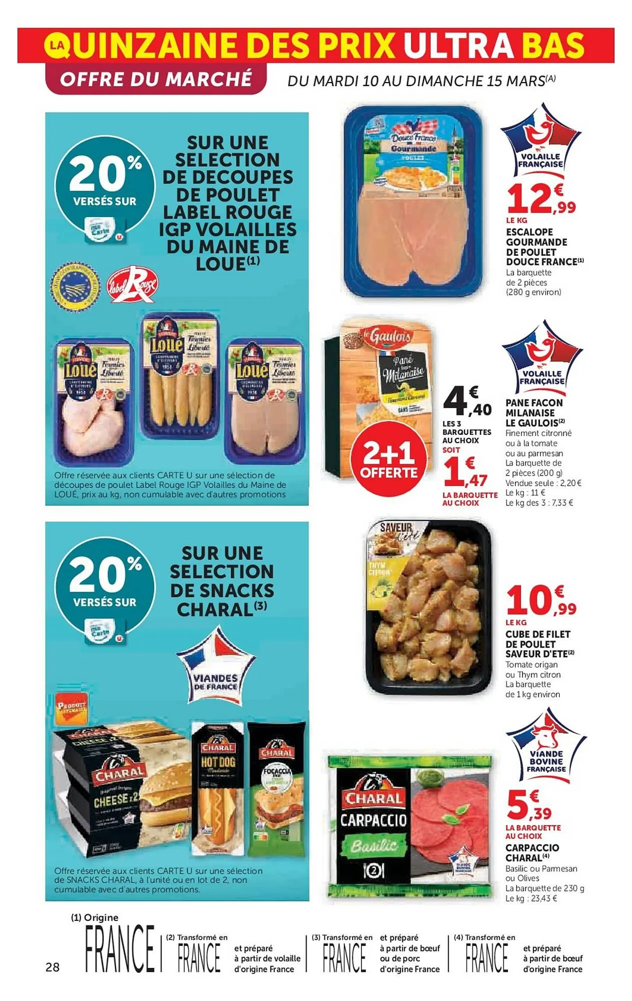 Catalogue Hyper U du 10 mars au 22 mars 2026 - Catalogue page 28