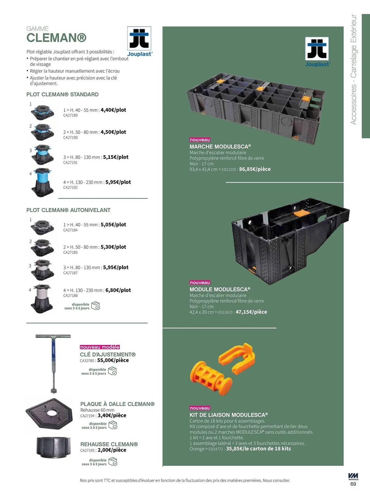 Catalogue VM Matériaux du 14 mars au 20 janvier 2026 - Catalogue page 69