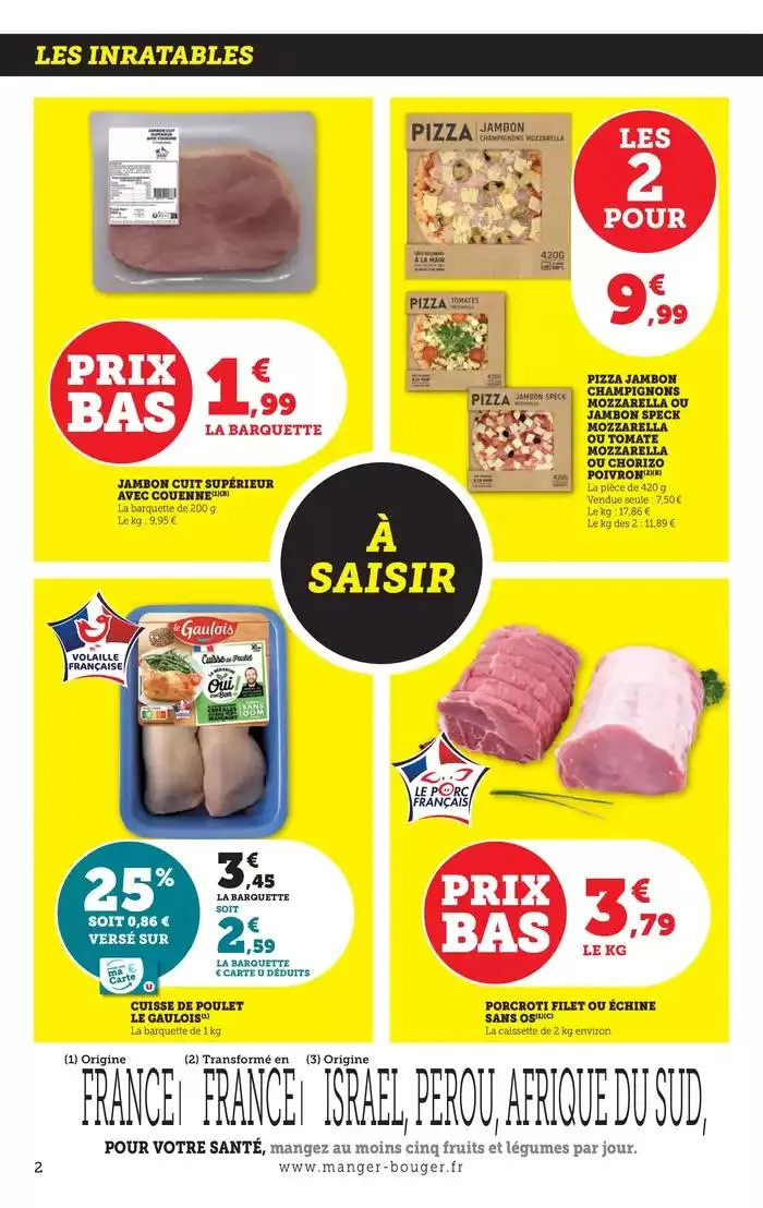 LE MARCHÉ À PRIX BAS ! du 1 avril au 13 avril 2025 - Catalogue page 2