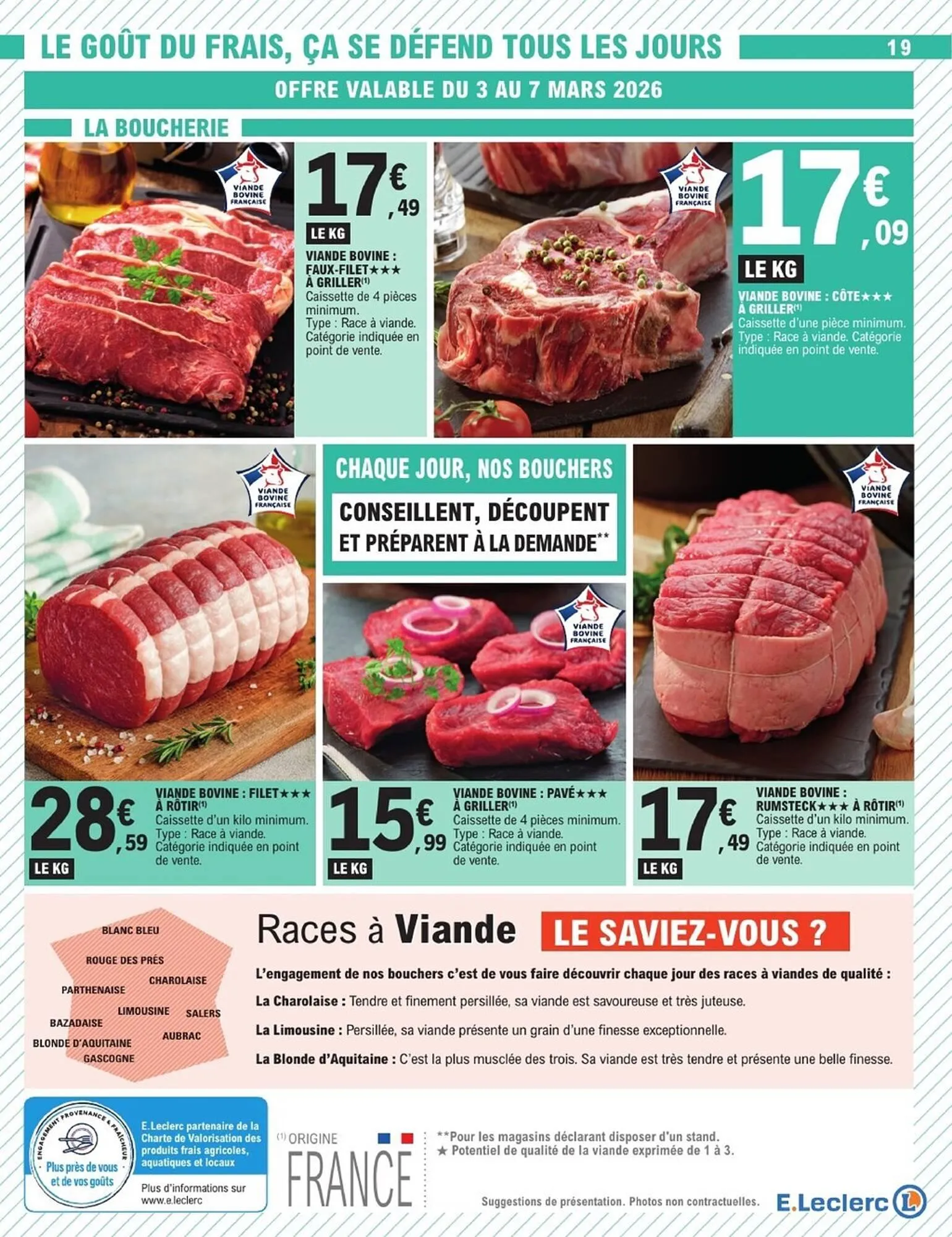 Catalogue E.Leclerc du 3 mars au 14 mars 2026 - Catalogue page 19
