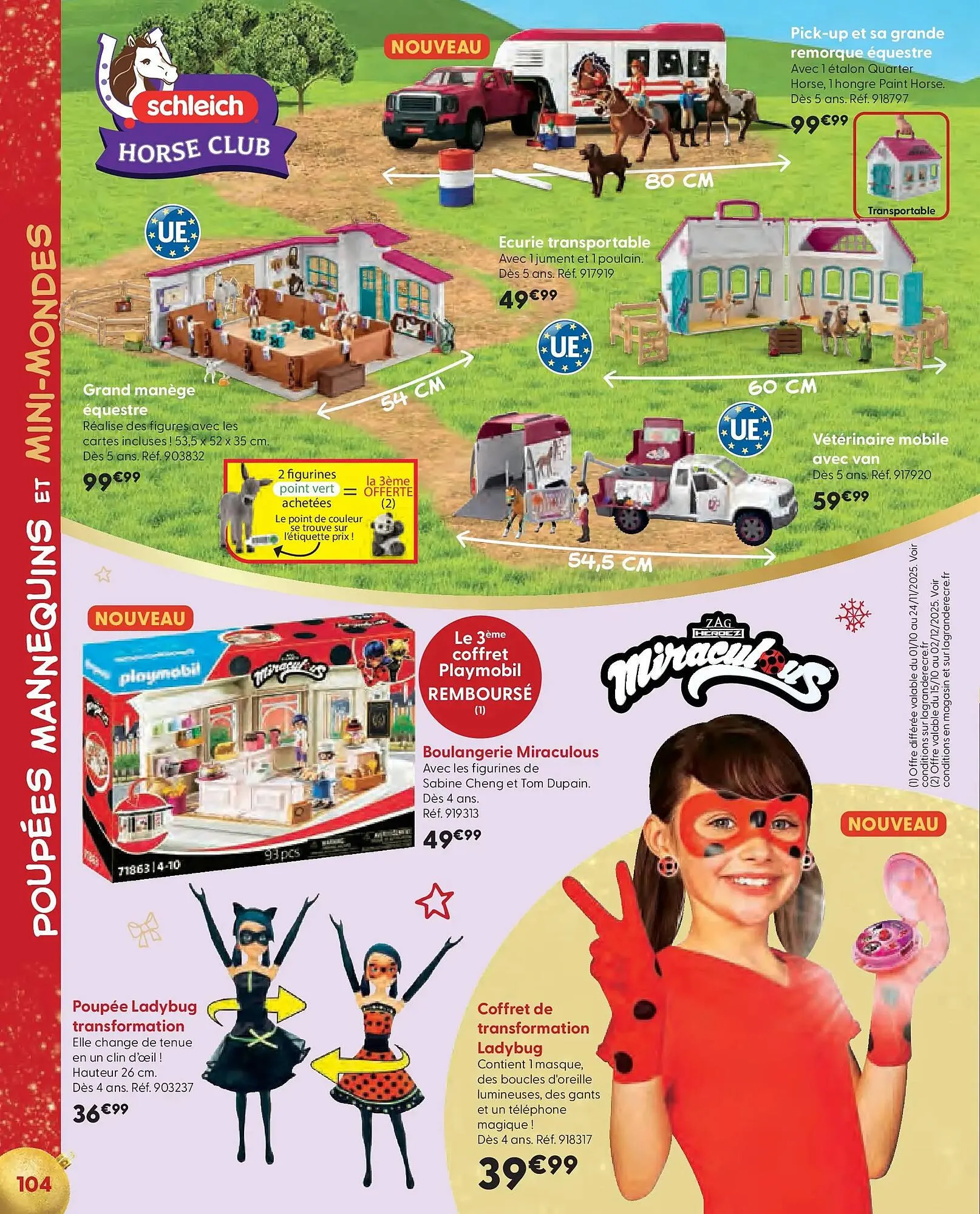 Catalogue La Grande Récré du 15 octobre au 2 décembre 2025 - Catalogue page 104