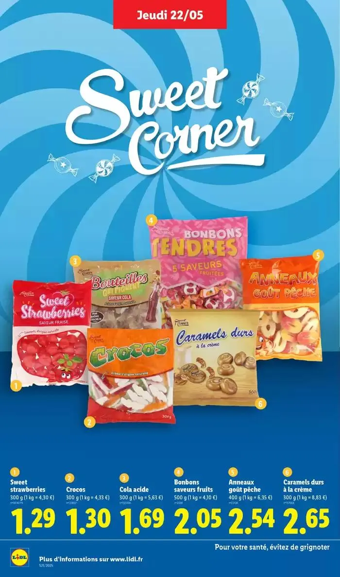 Faites votre plein de courses chez Lidl et profitez de nombreux produits à prix réduits ! du 22 mai au 28 mai 2025 - Catalogue page 10