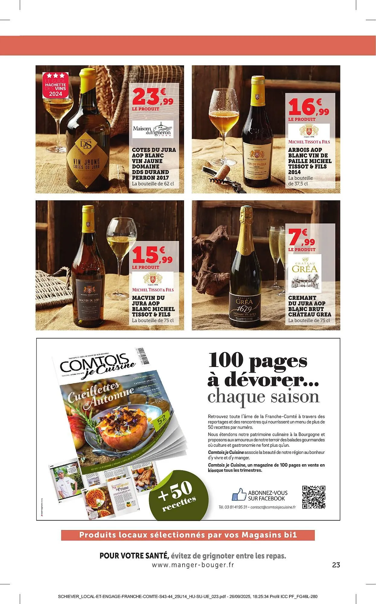 Catalogue Bi1 du 21 octobre au 2 novembre 2025 - Catalogue page 23
