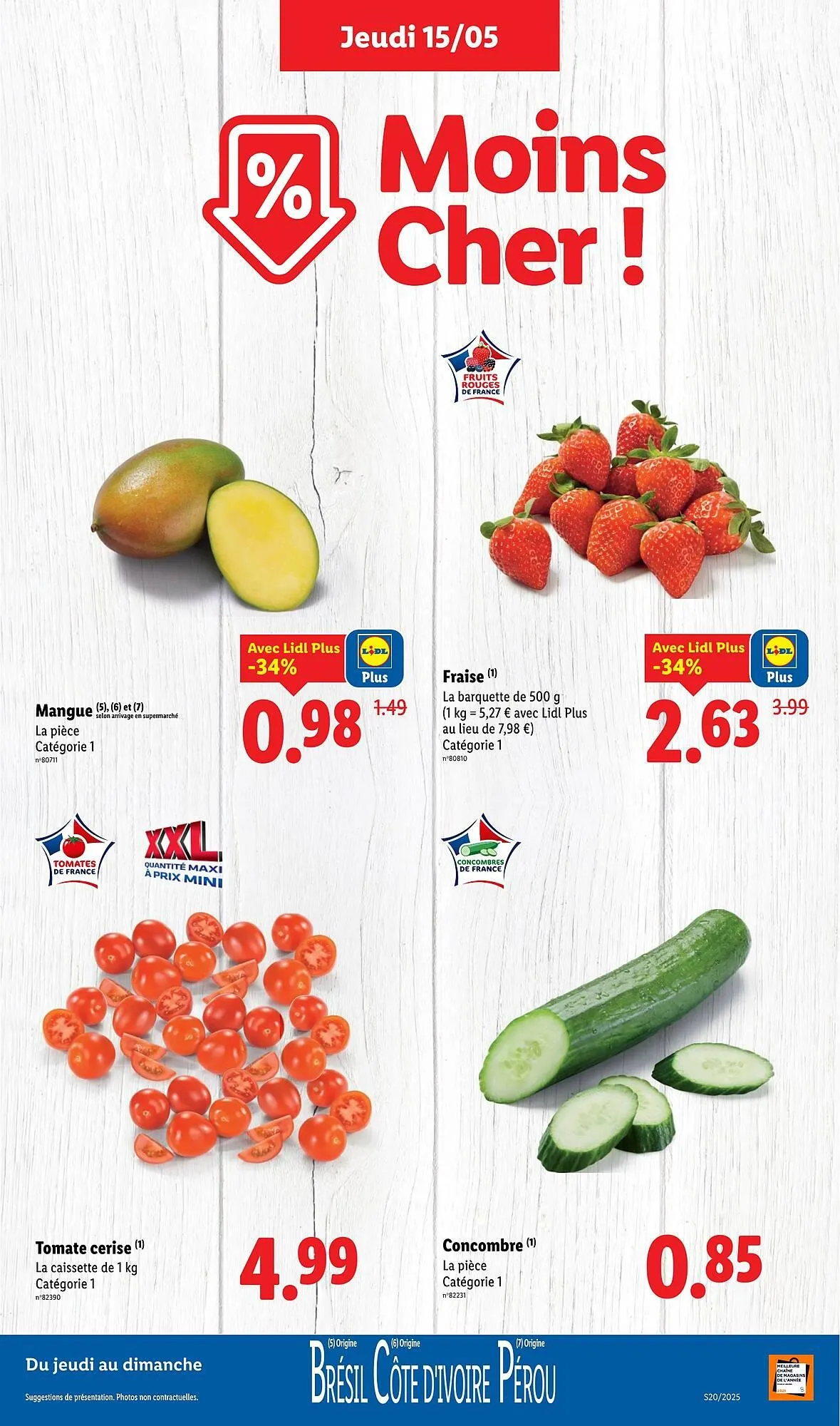 Catalogue Lidl du 15 mai au 21 mai 2025 - Catalogue page 5