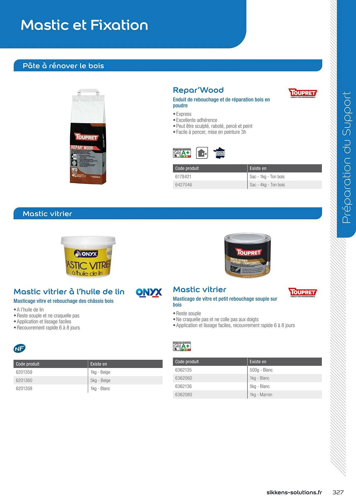 Catalogue Sikkens Solution du 8 janvier au 28 décembre 2025 - Catalogue page 327