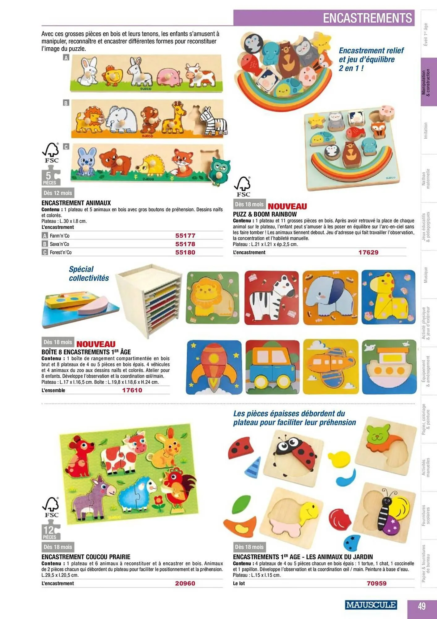 Catalogue Majuscule du 4 mars au 31 décembre 2025 - Catalogue page 73