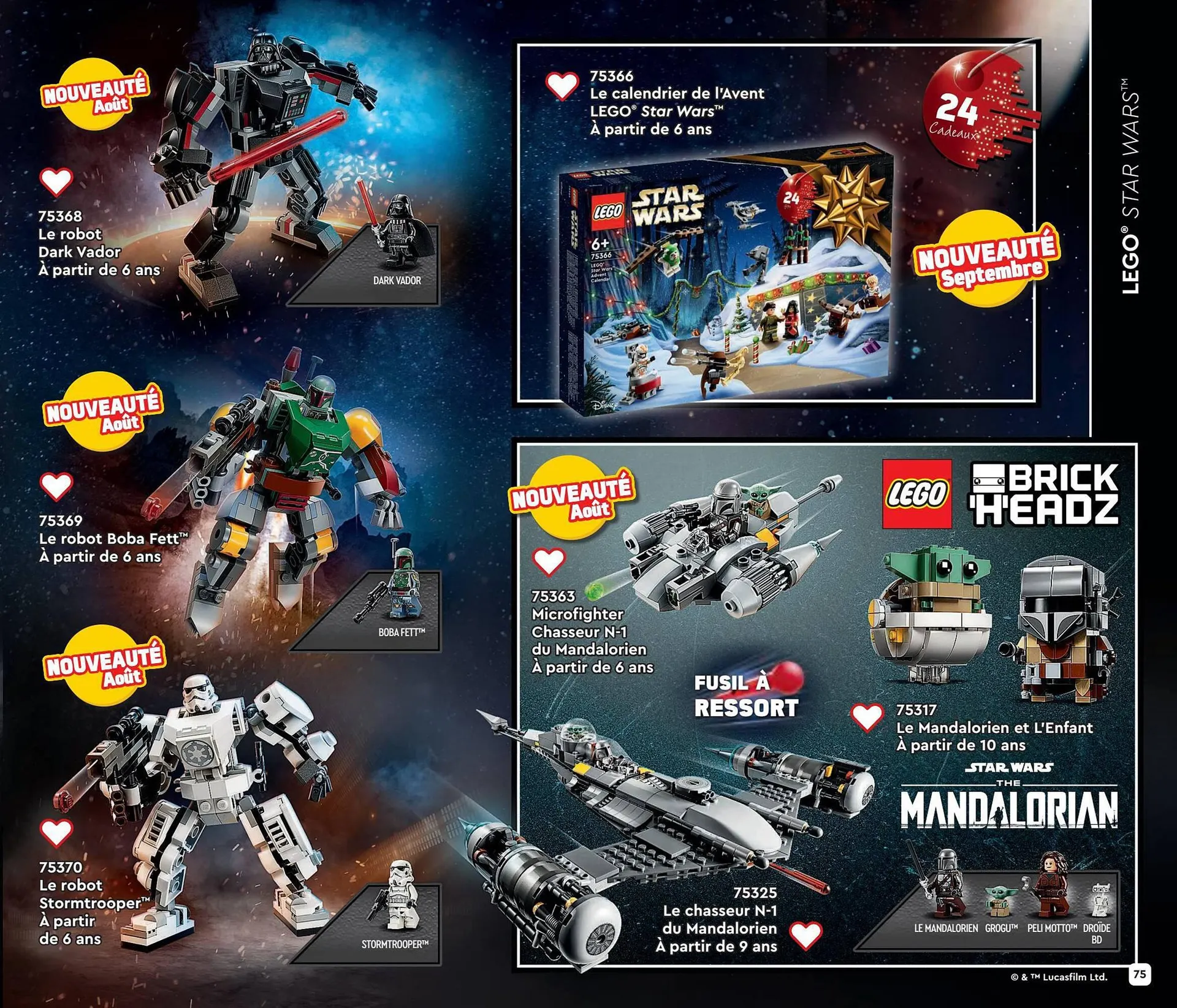 Catalogue LEGO du 13 juillet au 26 juillet 2023 - Catalogue page 75