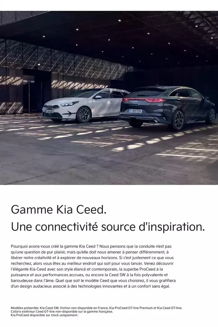 KIA Ceed - Brochure du 26 septembre au 17 septembre 2025 - Catalogue page 4