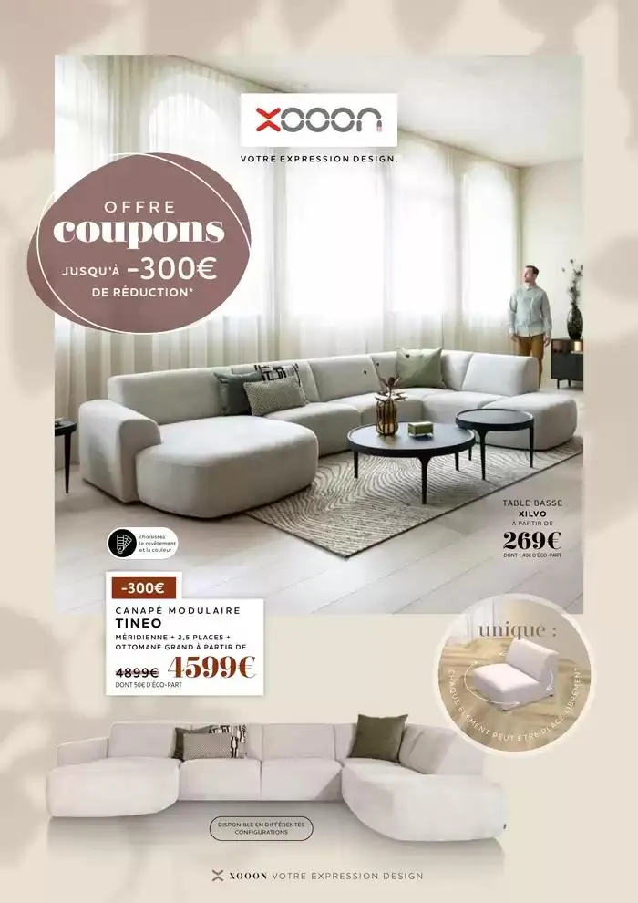Offre coupons JUSQU’À -300€ DE RÉDUCTION du 5 février au 23 mars 2025 - Catalogue page 6