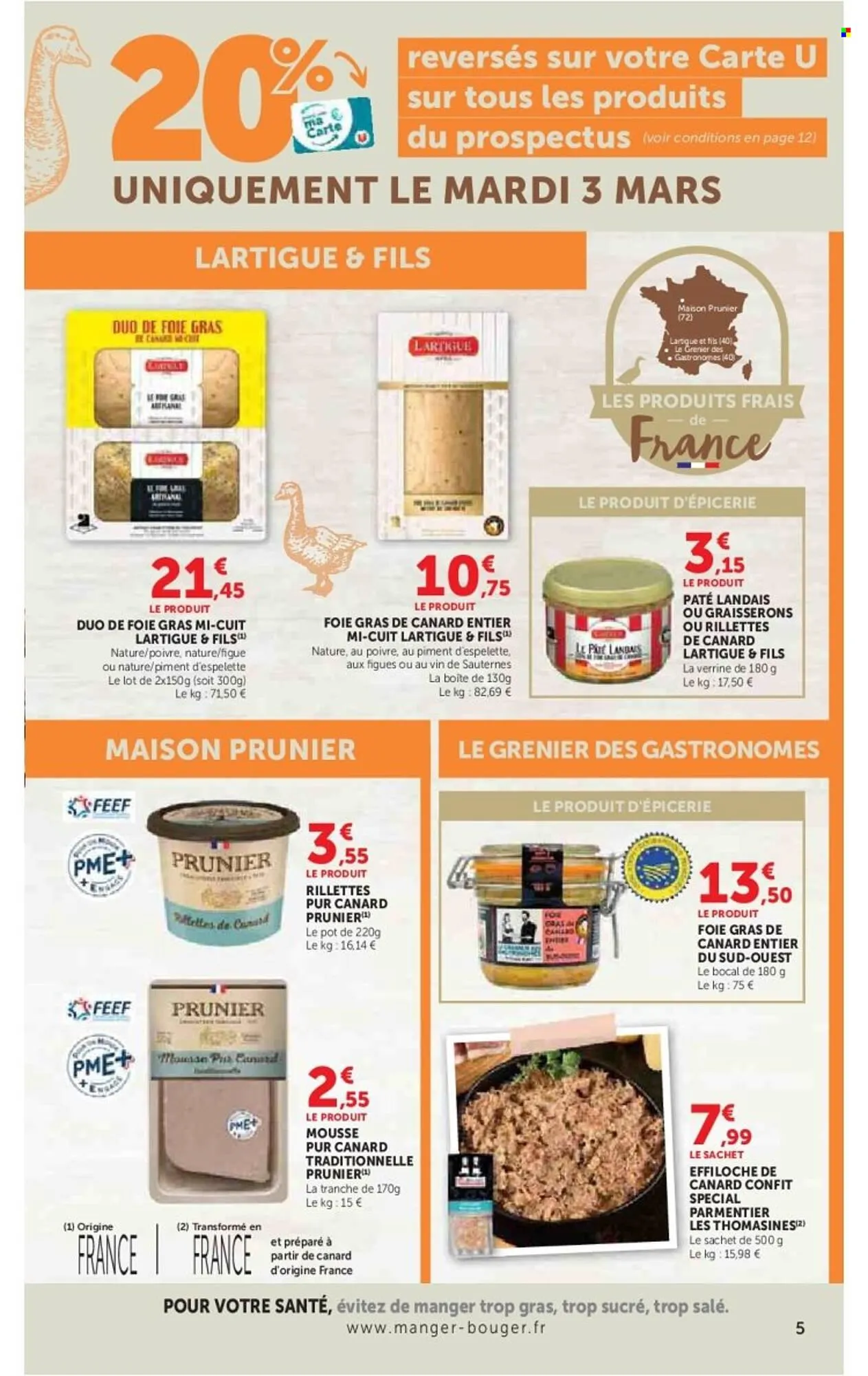 Catalogue Super U du 24 février au 8 mars 2026 - Catalogue page 5