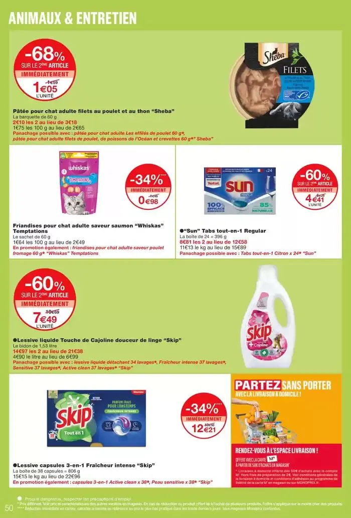 CATALOGUE PROMOTIONNEL du 20 janvier au 2 février 2025 - Catalogue page 50