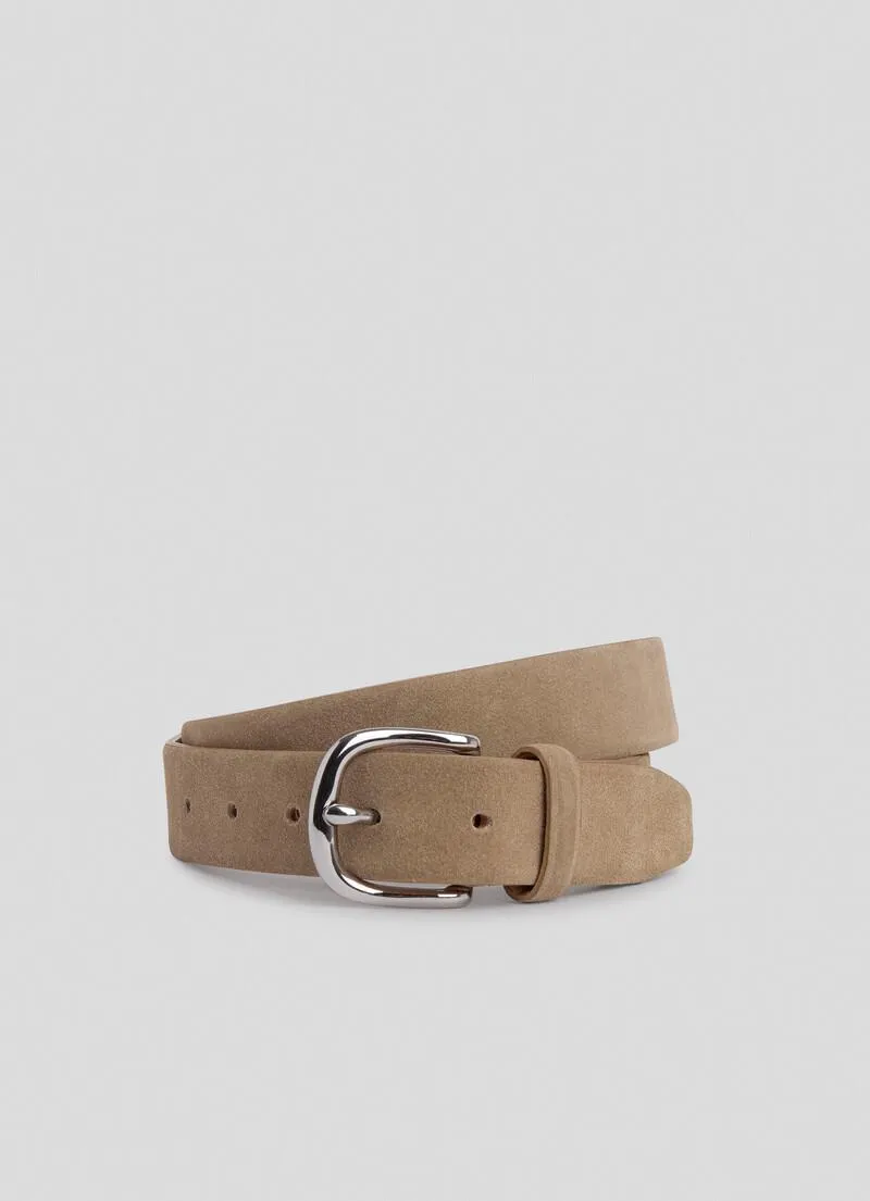 CEINTURE EN CUIR SUÈDE