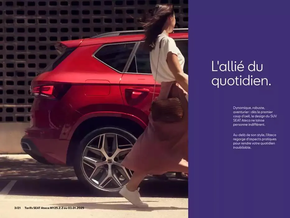 SEAT Ateca du 3 janvier au 3 janvier 2026 - Catalogue page 3