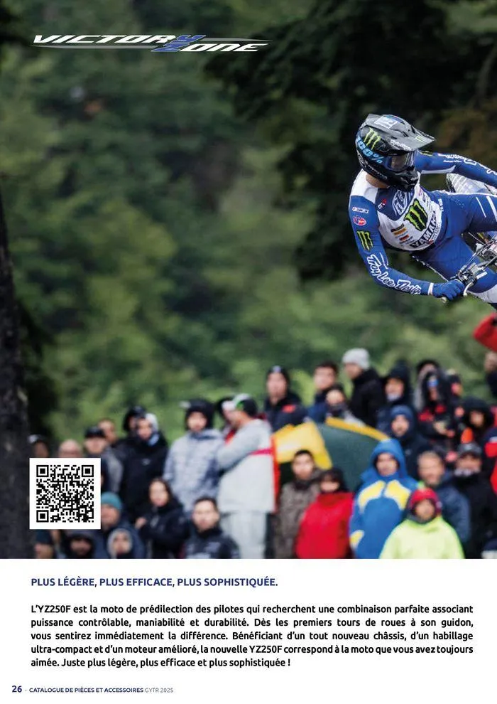 Catalogue Yamaha Motos - Accessoires GYTR Off Road du 23 septembre au 30 avril 2025 - Catalogue page 26