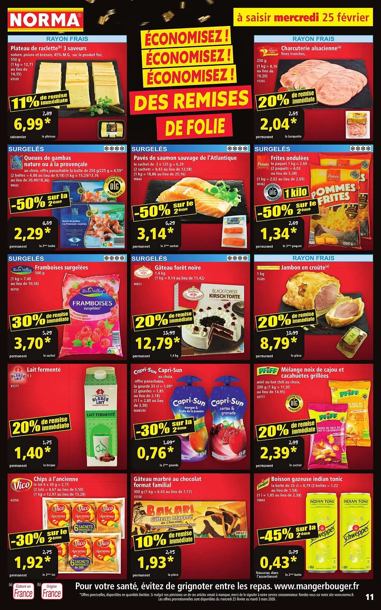 Catalogue Norma du 25 février au 3 mars 2026 - Catalogue page 11