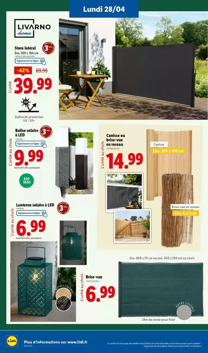 Fan de barbecue ? Retrouvez une sélection de viandes, sauces et bien plus à prix Lidl ! du 24 avril au 29 avril 2025 - Catalogue page 56